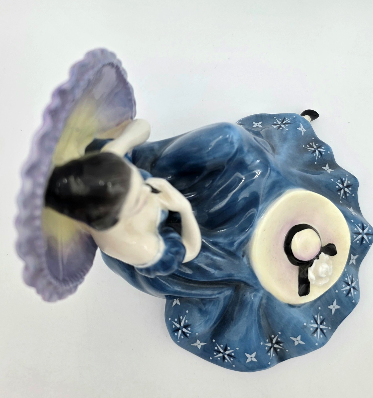 Royal Doulton Pensive Moments HN2704 Lady Parasol Figurine VTG