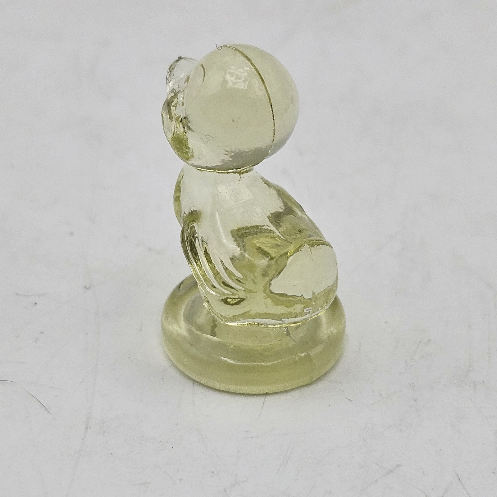 Boyds Glass ~ Debbie Duck Duckling ~ Cornsilk or Light Yellow