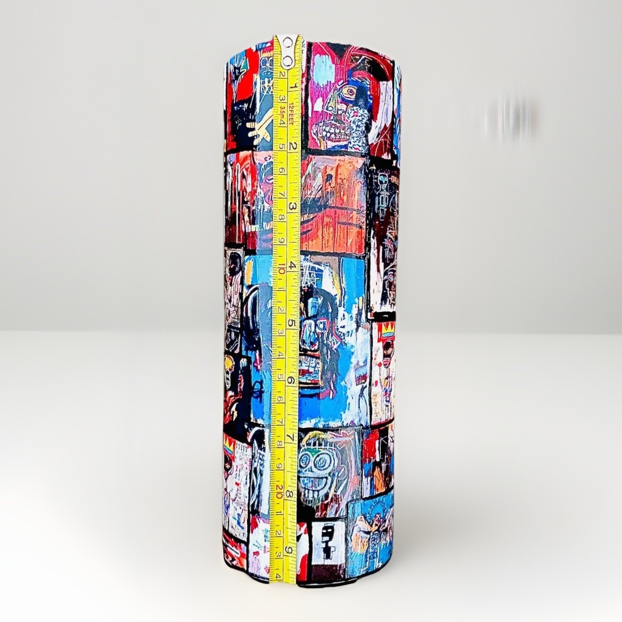 NYC Artist Vase One Of A Kind Handmade Collectible Jean Michel Tribute Vase