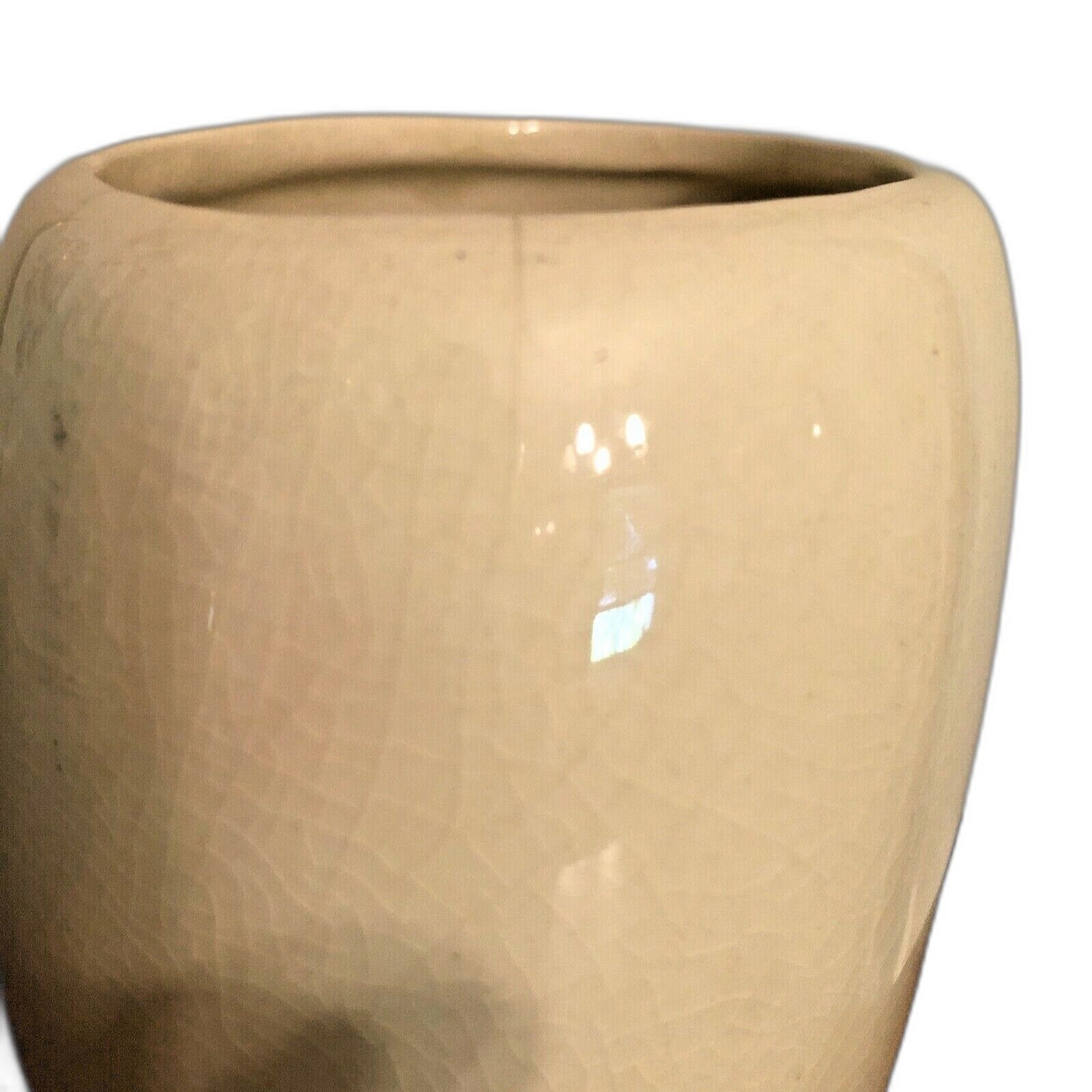 Royal Copley Tri-Footed Vase Philodendron Art Deco Planter 7.5″ tall