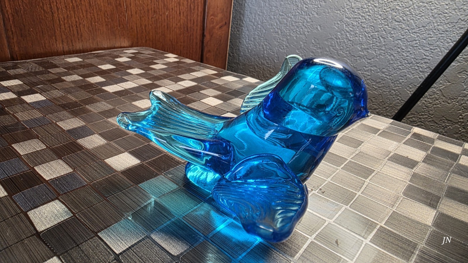 Terra Studios Bluebird of Happiness Flying Glass Bird Awesome