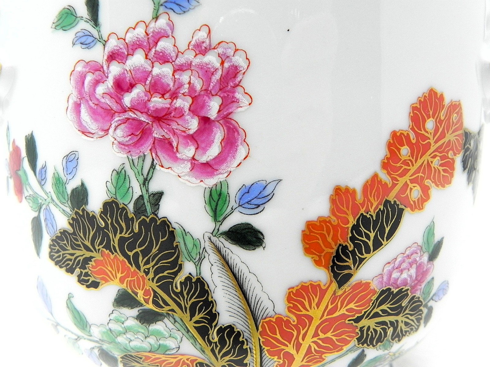 Rare VISTA ALEGRE CHENGTU Chinoiserie Collection Fine Porcelain Cachepot Planter