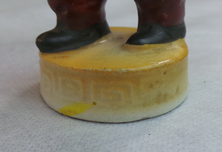 HAND PAINTED BUTLER FIGURINE STATUE MADE IN JAPAN