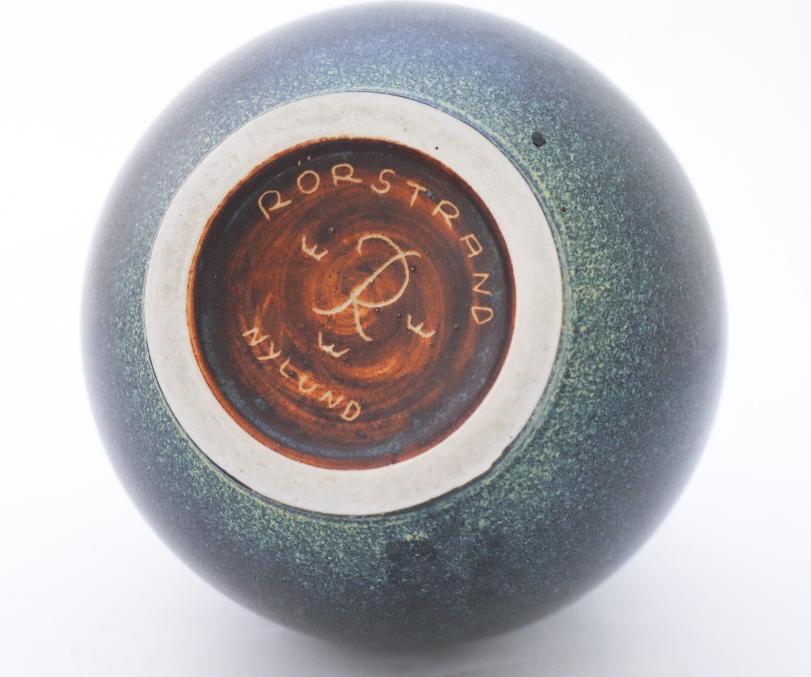 Lovely Blue Ceramic Vase Gunnar Nylund Rörstrand – Mid century Vintage