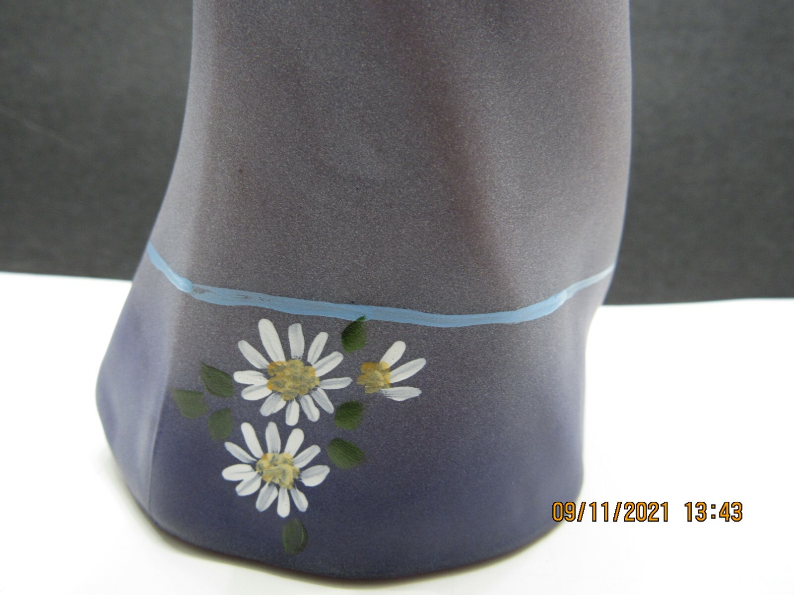 FENTON ART GLASS 2020 FGS “ONE DAY AT A TIME GHOST” FIGURINE LMT ED. #6/18
