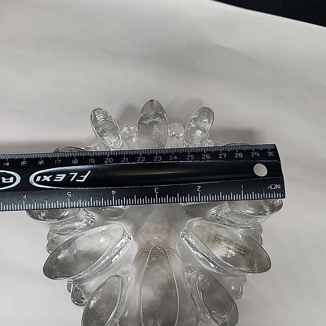 Bel Mondo Glasdesign Becker Design Tea Light Warmer 6 1/8” W. Germany