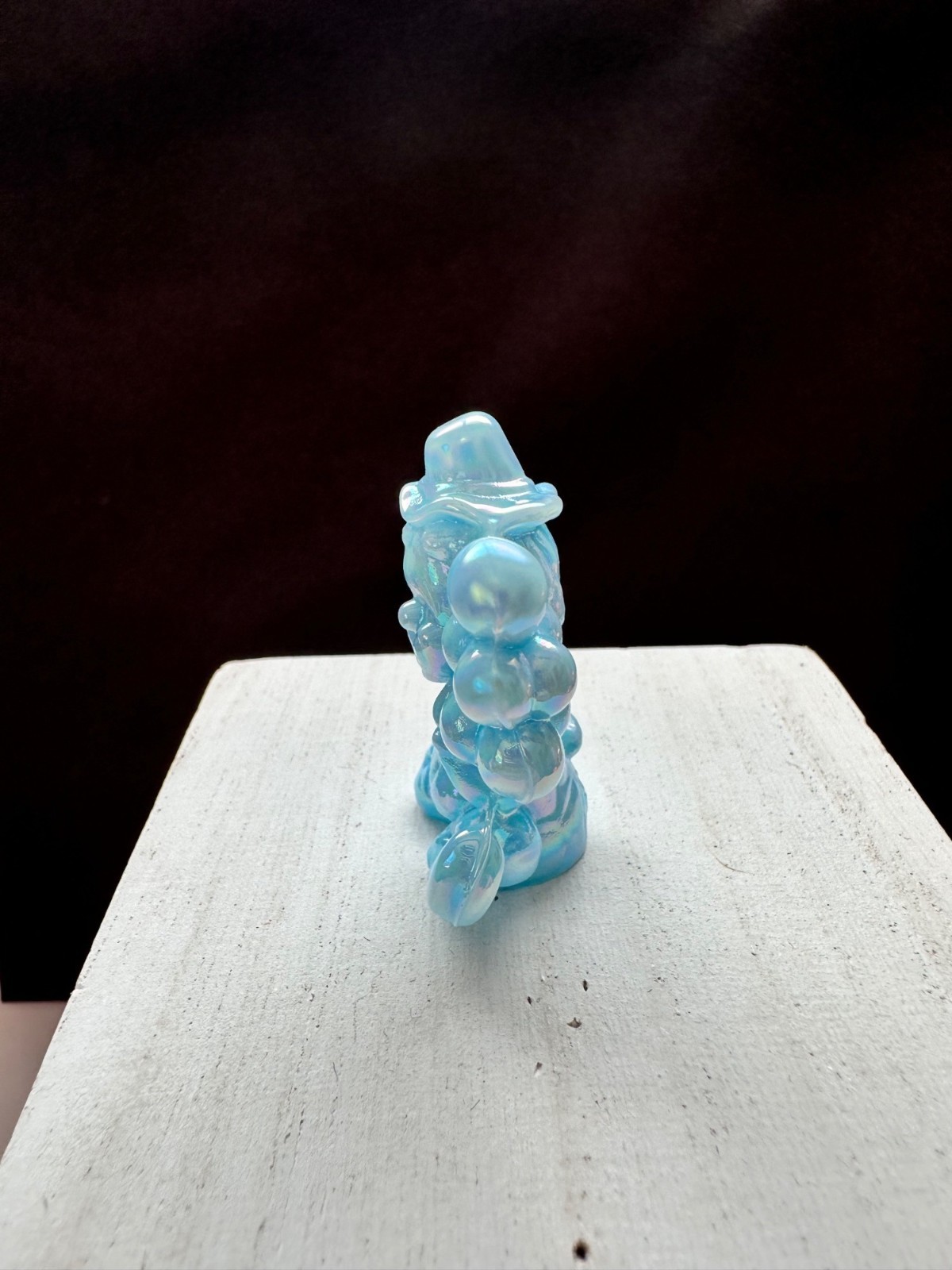 Mosser Glass Pee Wee Clown Alphabet Letter P