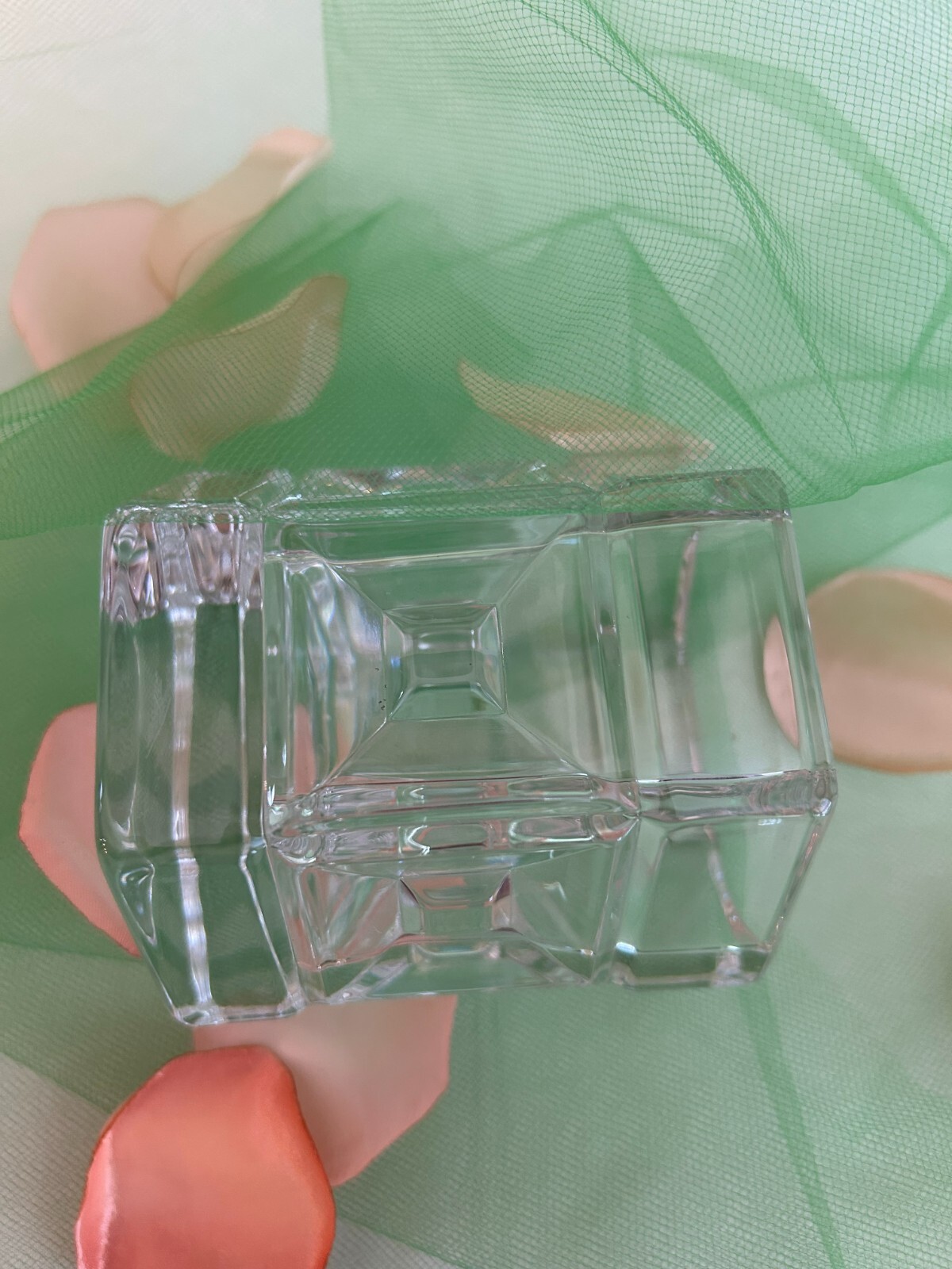 Rosenthal Domus Votive Candle Holder, Lead Crystal, 3 3/8″, Made in GERMANY