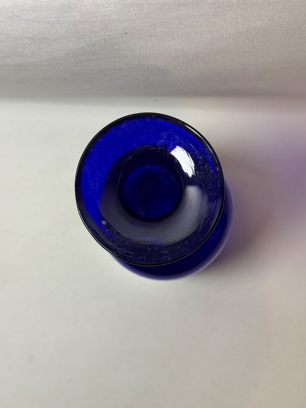Holmegaard Gulvase Otto Brauer Design Cobalt Blue Danish Modern Glass Vase