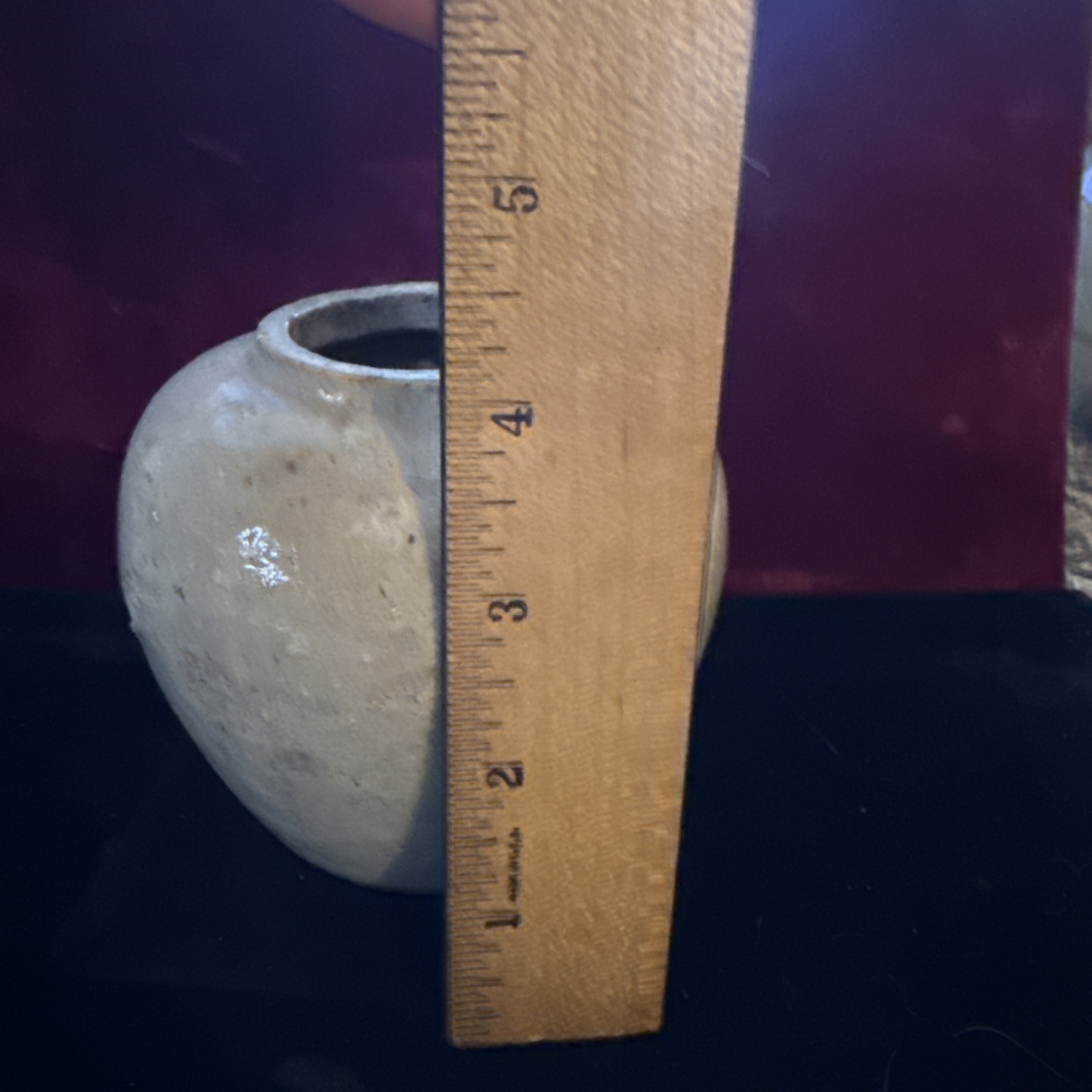 Vintage Stoneware Studio Pottery Bud Vase – Unsigned – Japan – Mid 20th Century