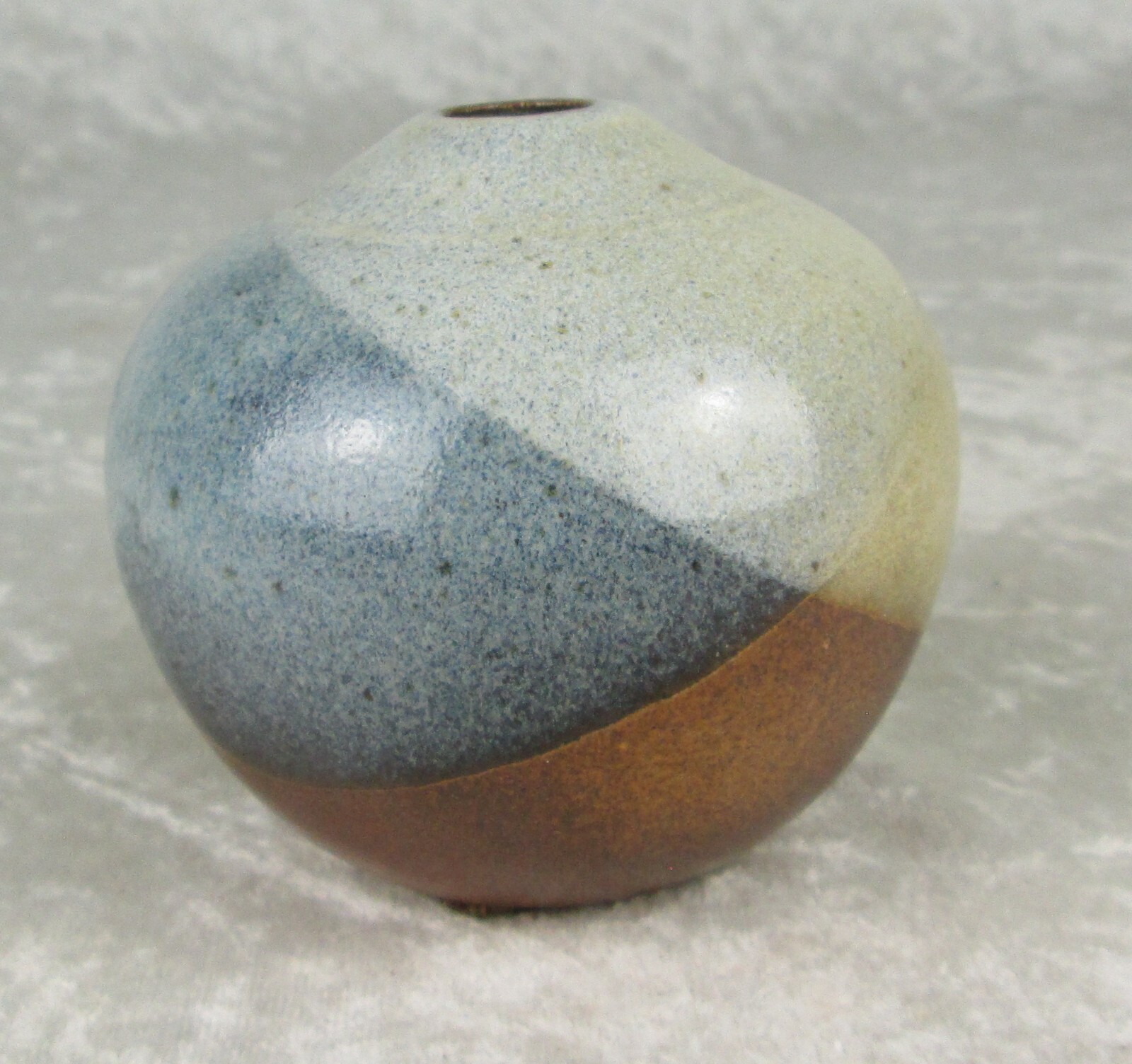 Pottery Craft PC USA Vase Seed Pot Robert Maxwell 2-3/4 in Tall Mid Century Mod
