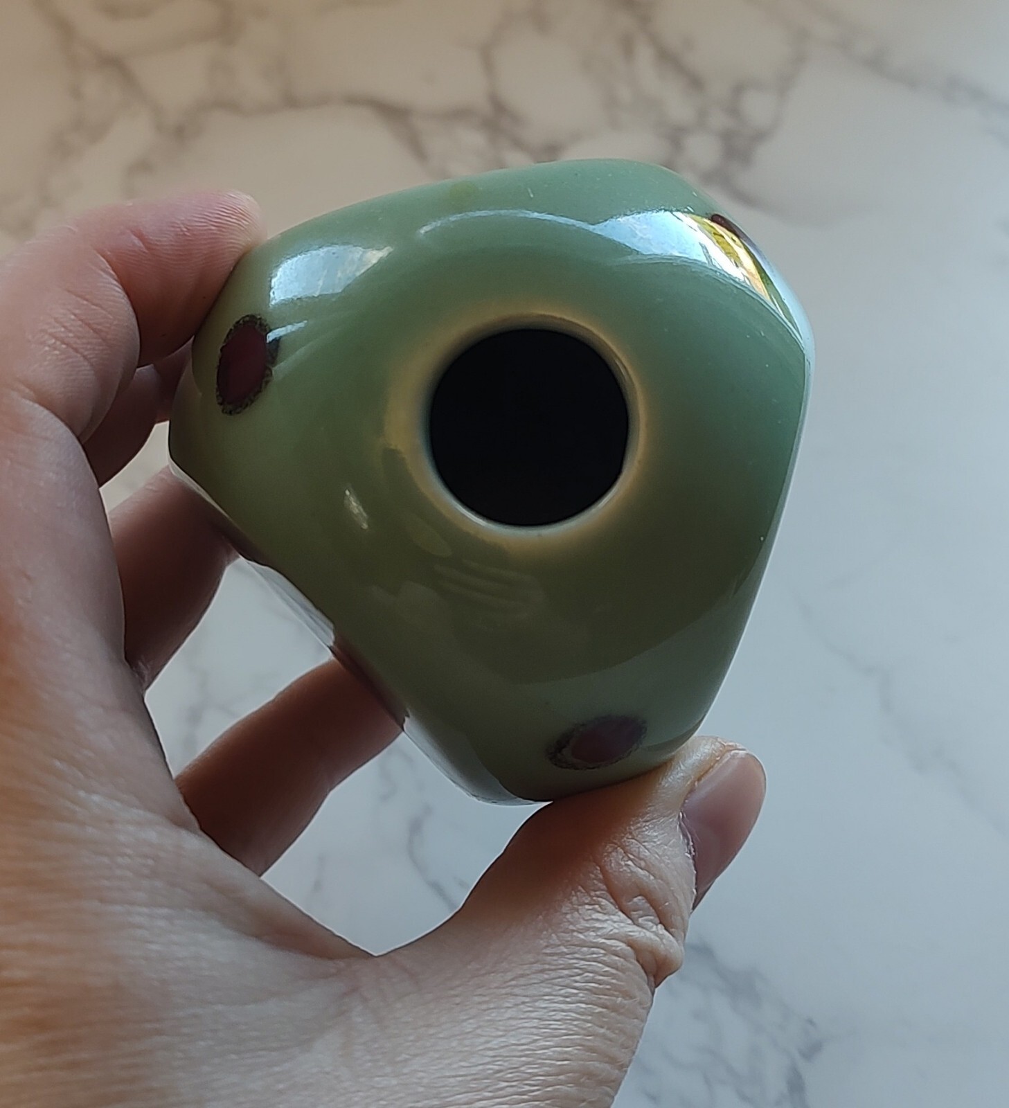 Art Pottery Ceramic Bud Vase Tree Theme A3