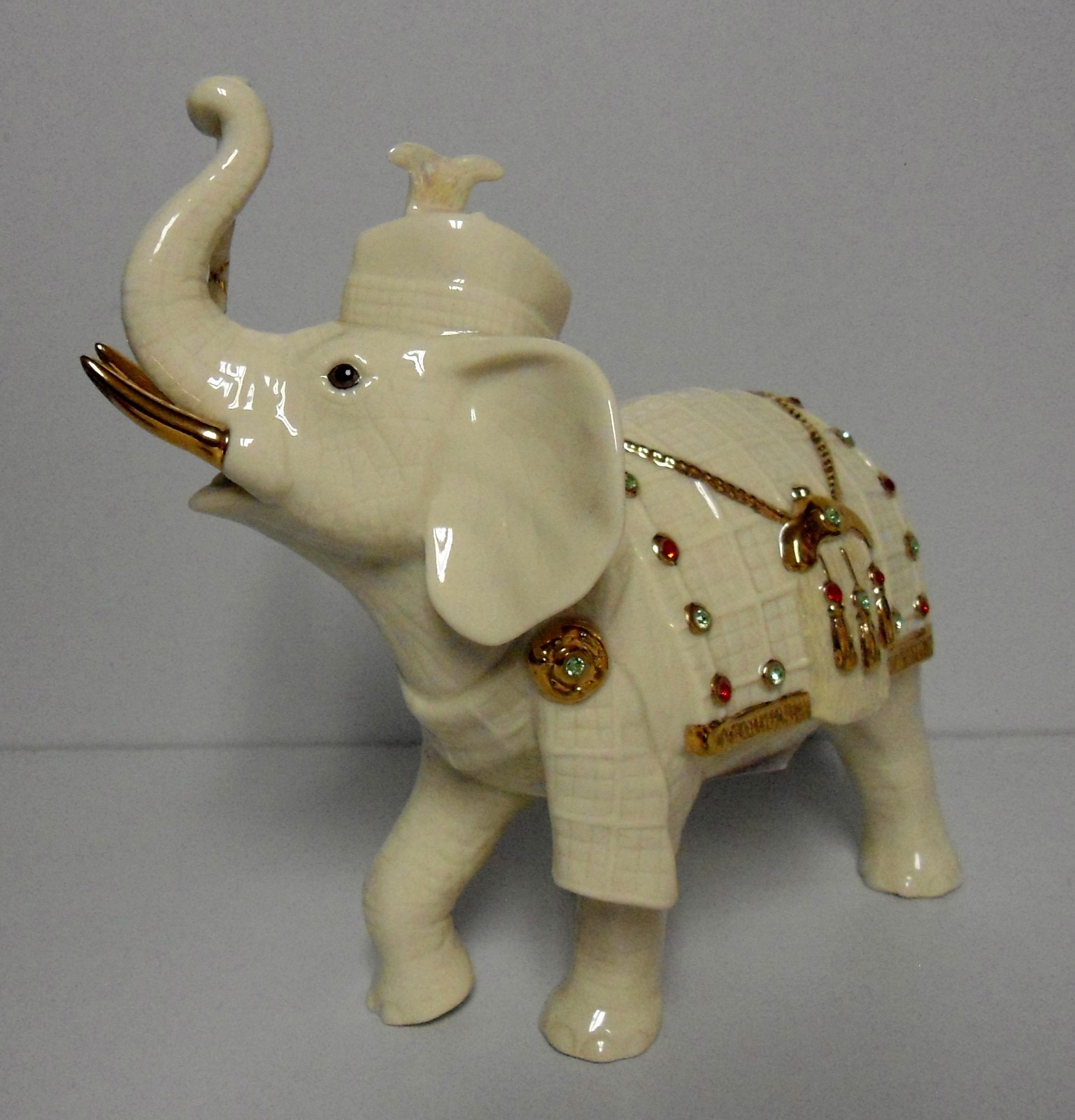 Lenox HIGHLAND ROYAL COURT ELEPHANTS Male Elephant PERFECT