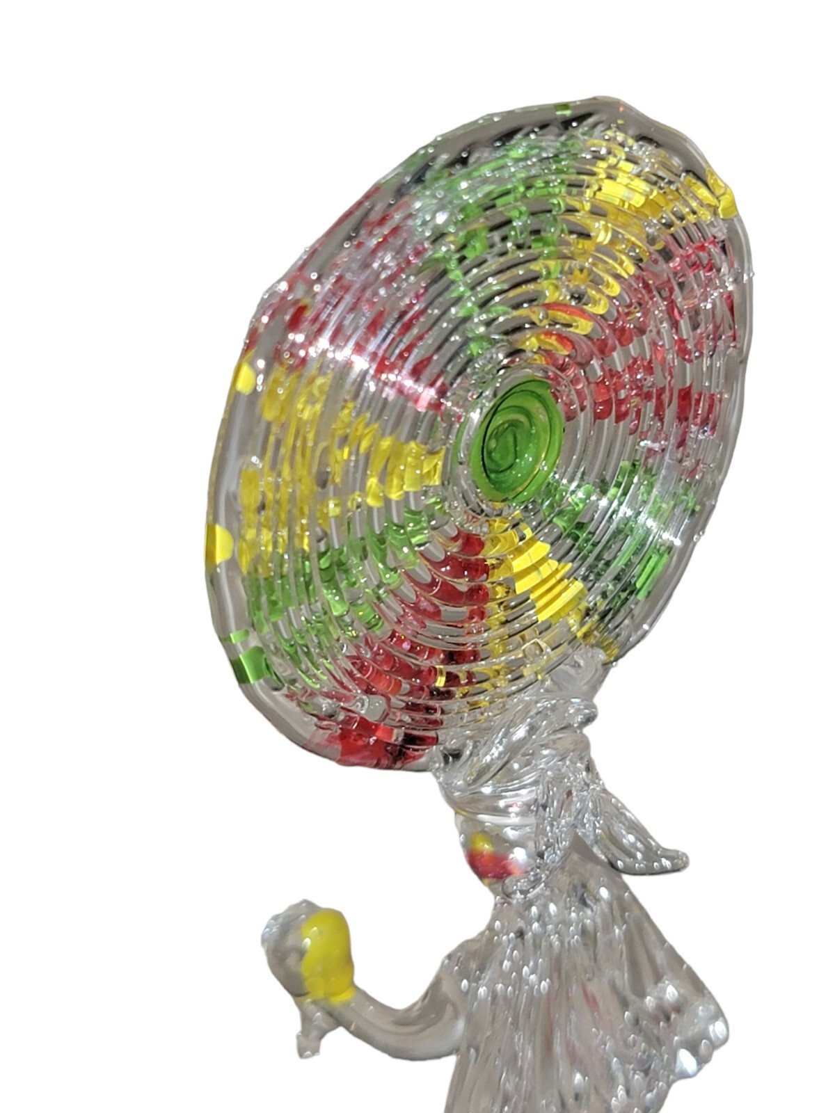 Hand Blown Glass Miniature 4″ Kachina Decorative Collectible