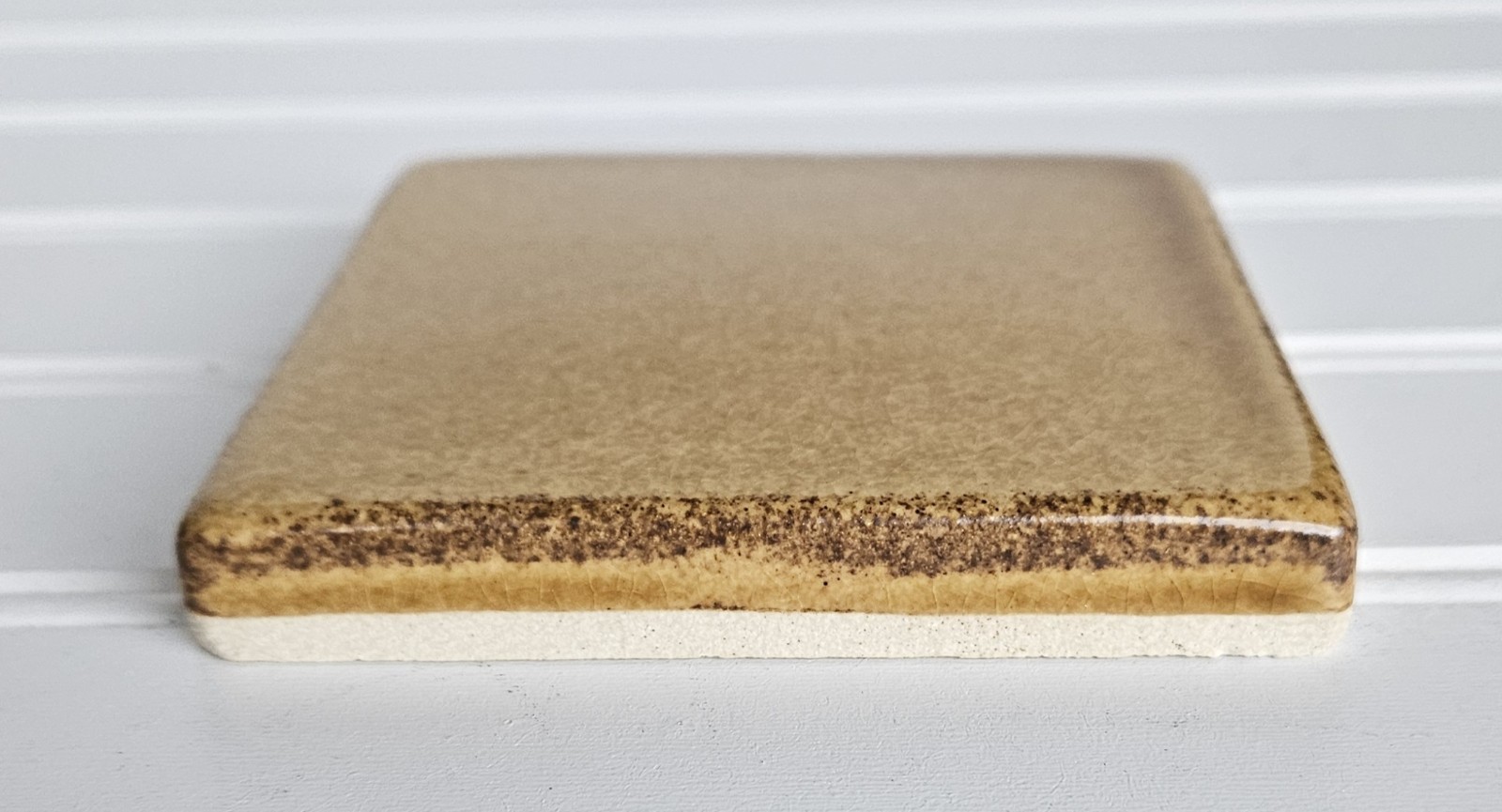 Motawi Tileworks Golden Ochre Glazed Glossy Tile Ann Arbor Michigan 4×4