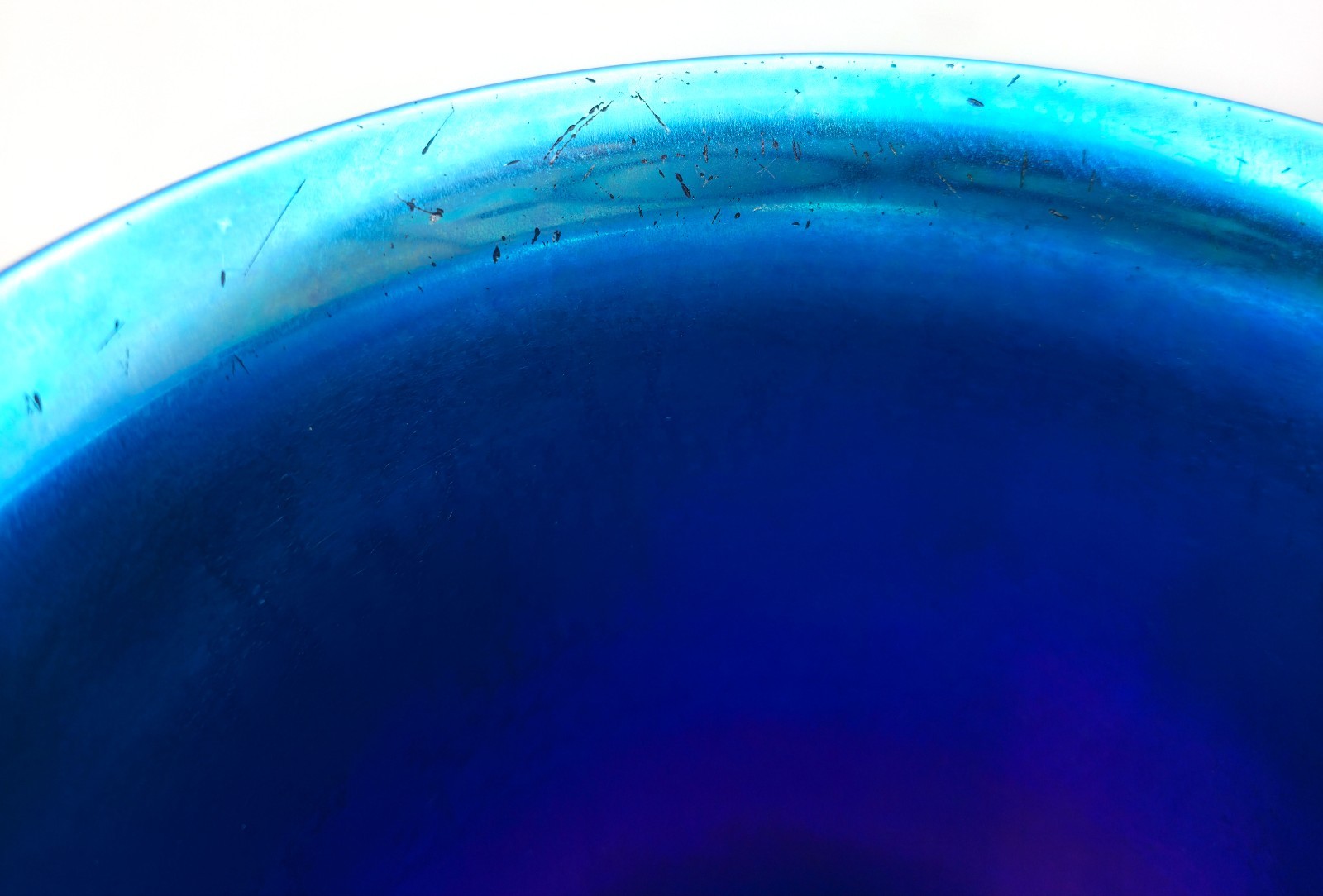 Carder Steuben Glass Blue Aurene Iridescent Vase 6030 Signed ~ Video
