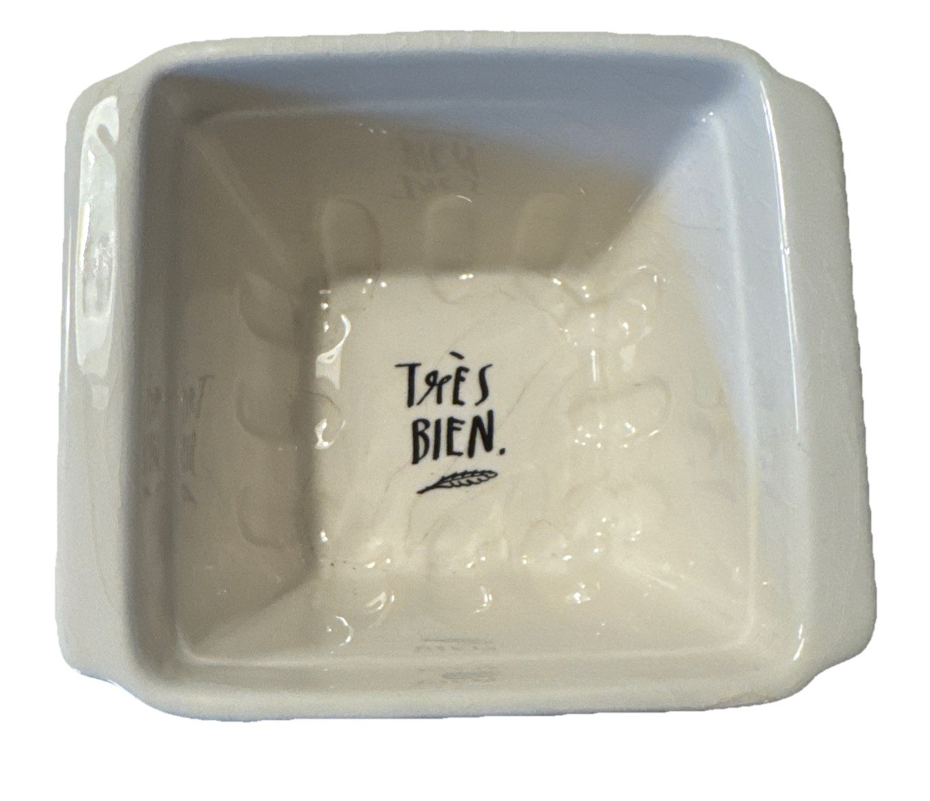 RAE DUNN Retired French Sketch Boutique Tres Bien Basket Berry Bowl