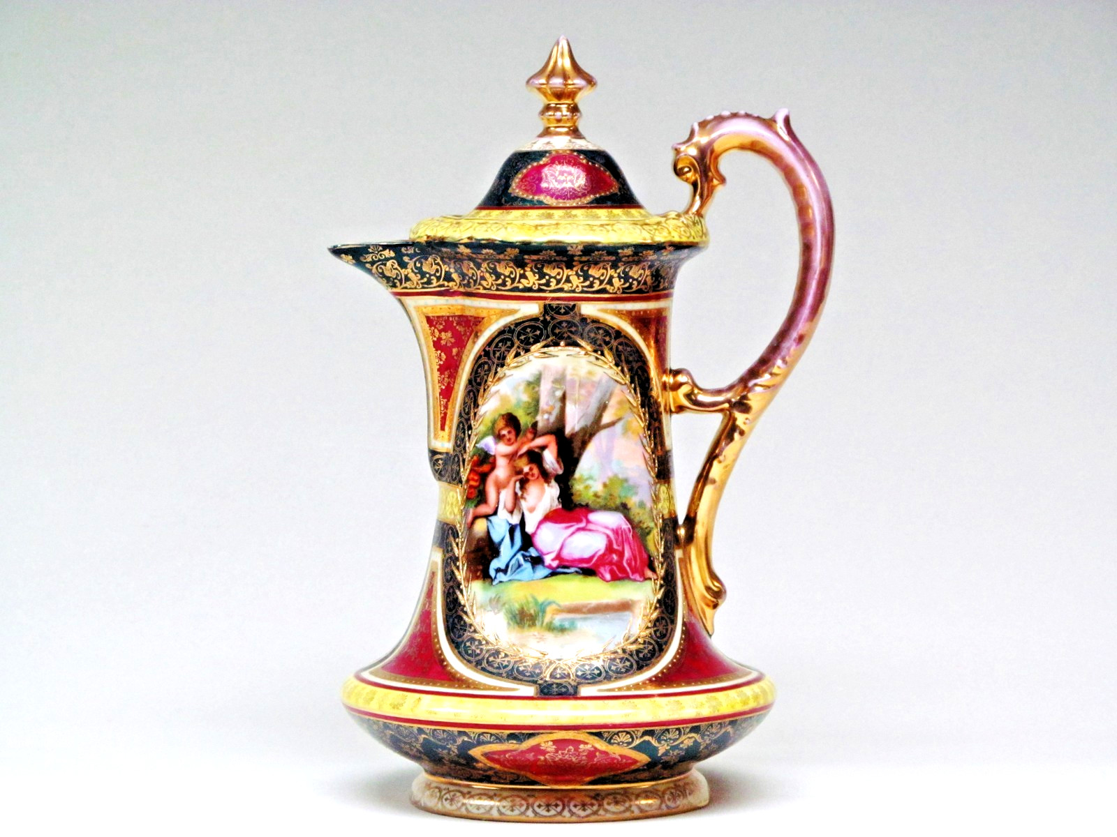 Royal Vienna Austria Coffee/Tea Server – Beehive Mark At The Base