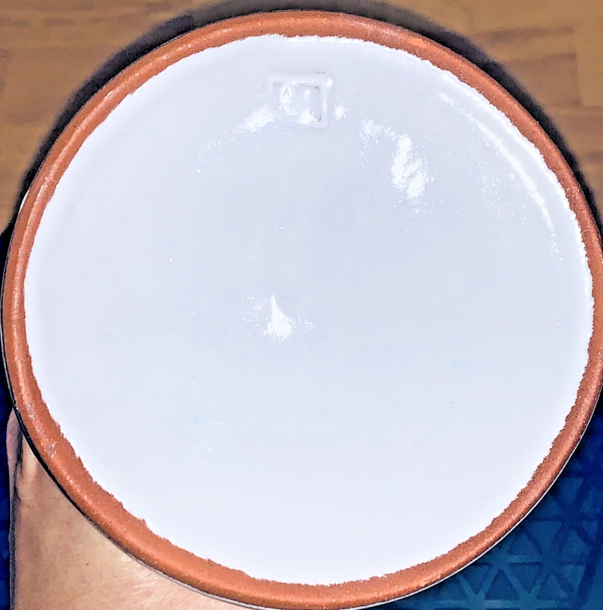 Redware 6 1/2 inches Vase