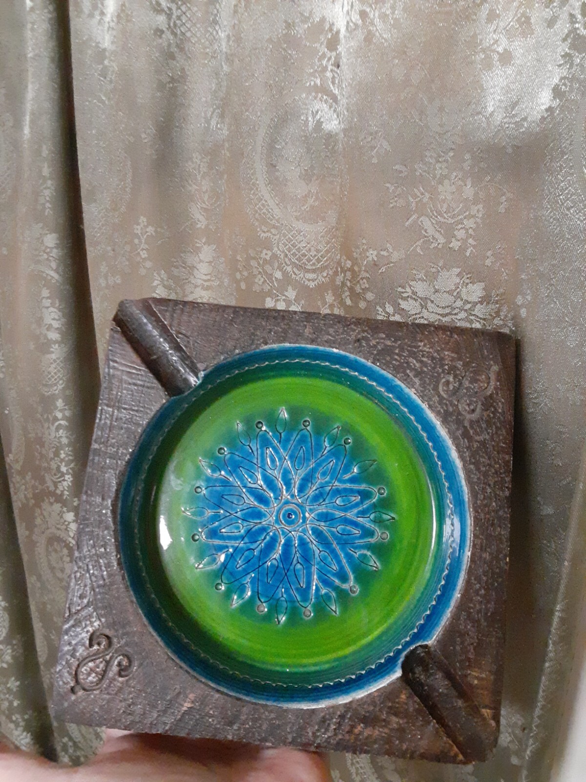 Vintage Rosenthal Netter Ashtray MCM Mandala Italian Italy Bitossi Quiet Luxury