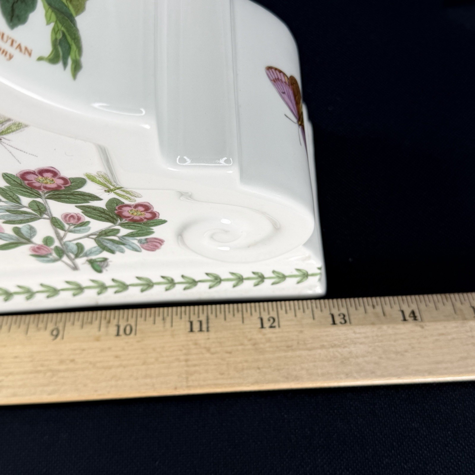 Large PORTMEIRION Botanic Garden Mantle Clock