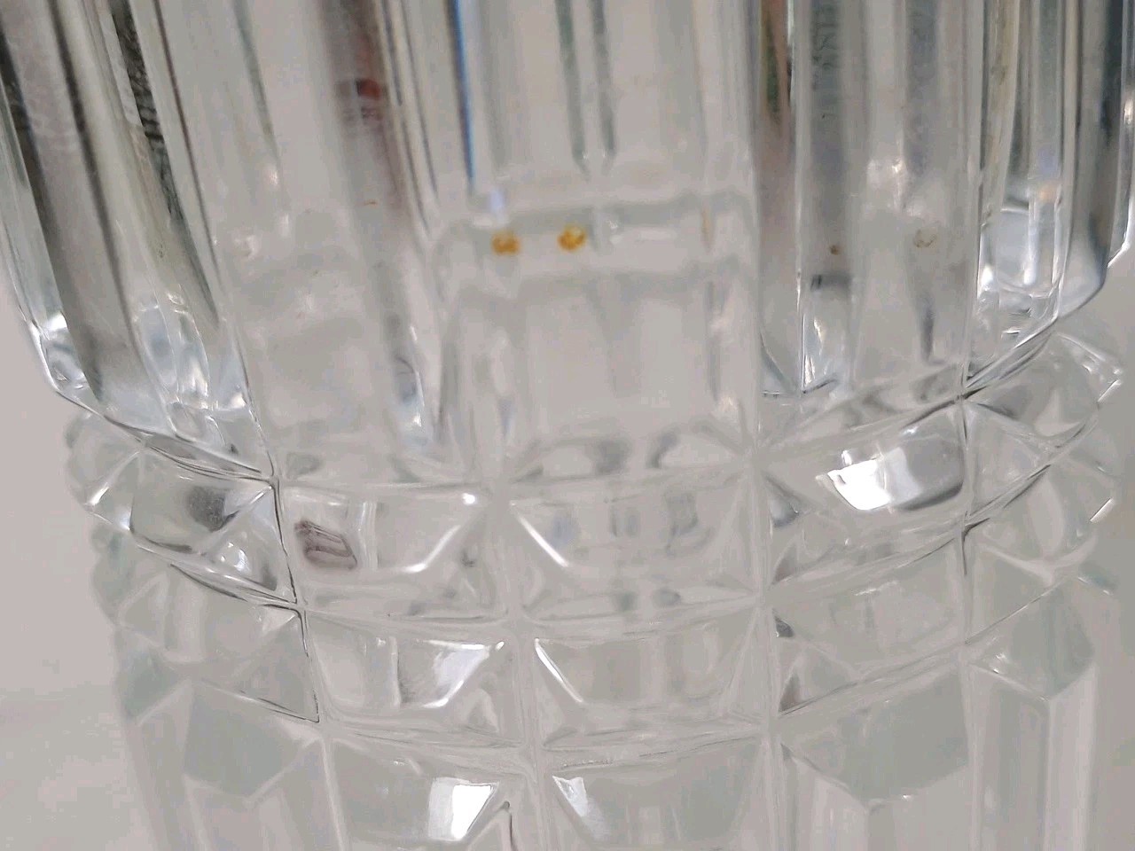Montparnasse by Cristal D’Arques-Durand 9″ Clear Vase Heavy