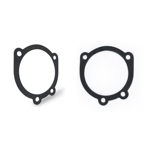 2 PCS Motorcycle Intake Air Cleaner Filter Gasket for Harley XL Fitment 1