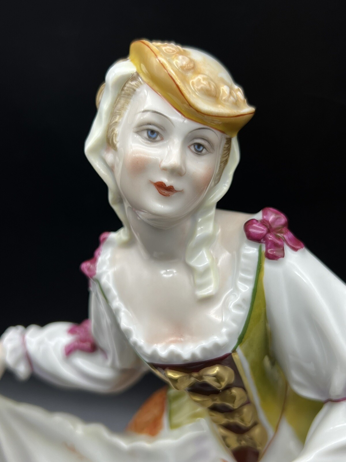 Vintage ROSENTHAL Gustav Oppel Porcelain 9.75” Figurine Rococo Dancer #1518