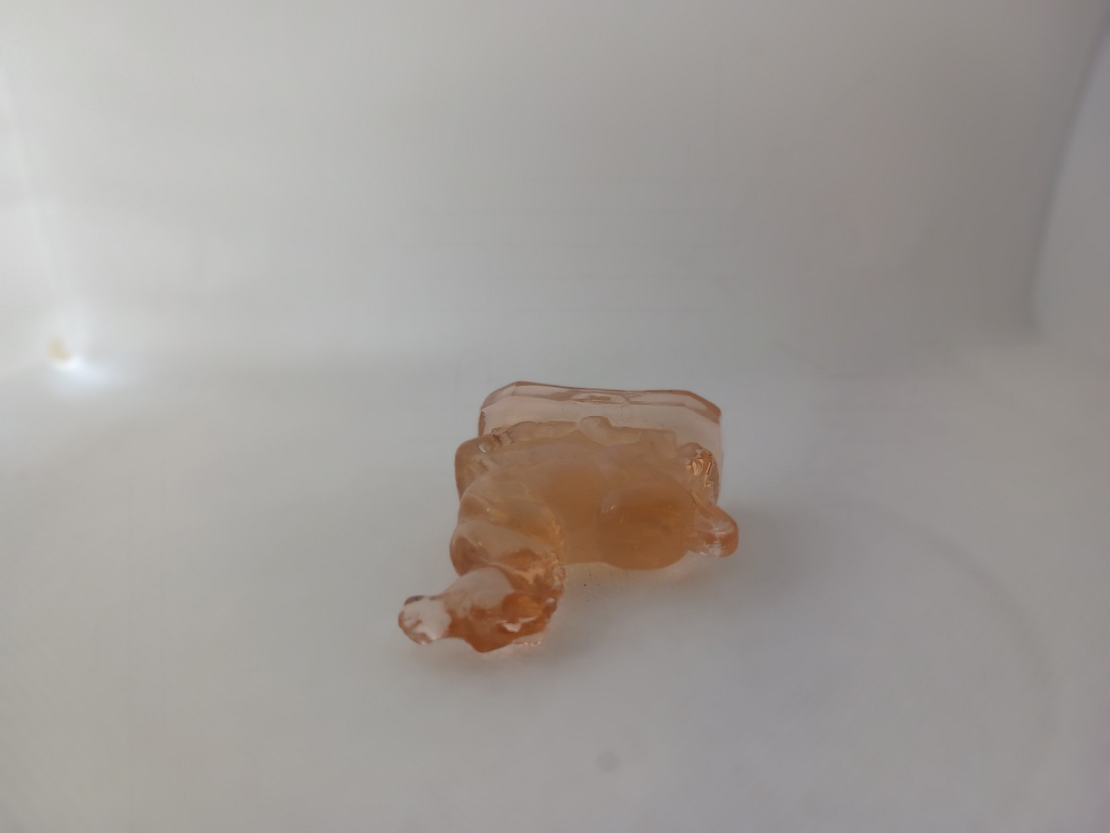 Boyd’s Crystal Art Glass LITTLE JOE THE HORSE #1 First! LULLABY 9-21-87 Pink 2″H