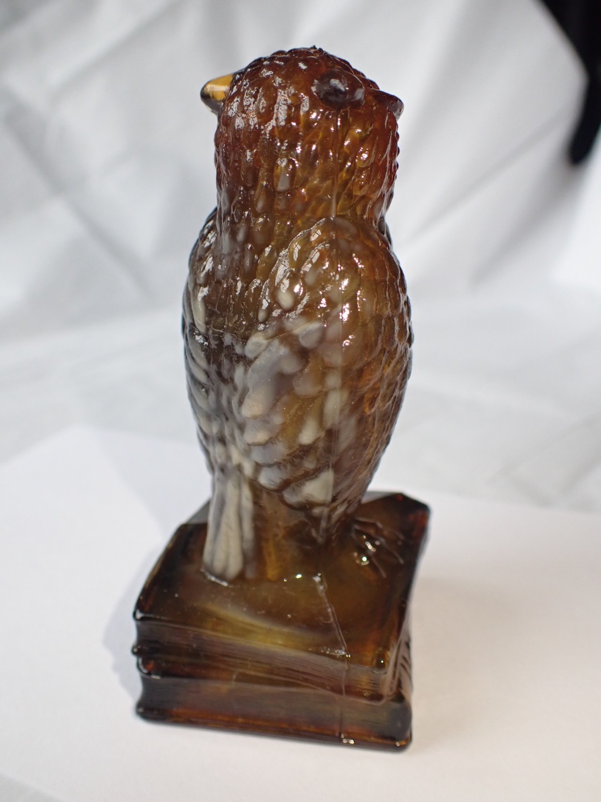Degenhart Glass Opal Carmel Owl NICE