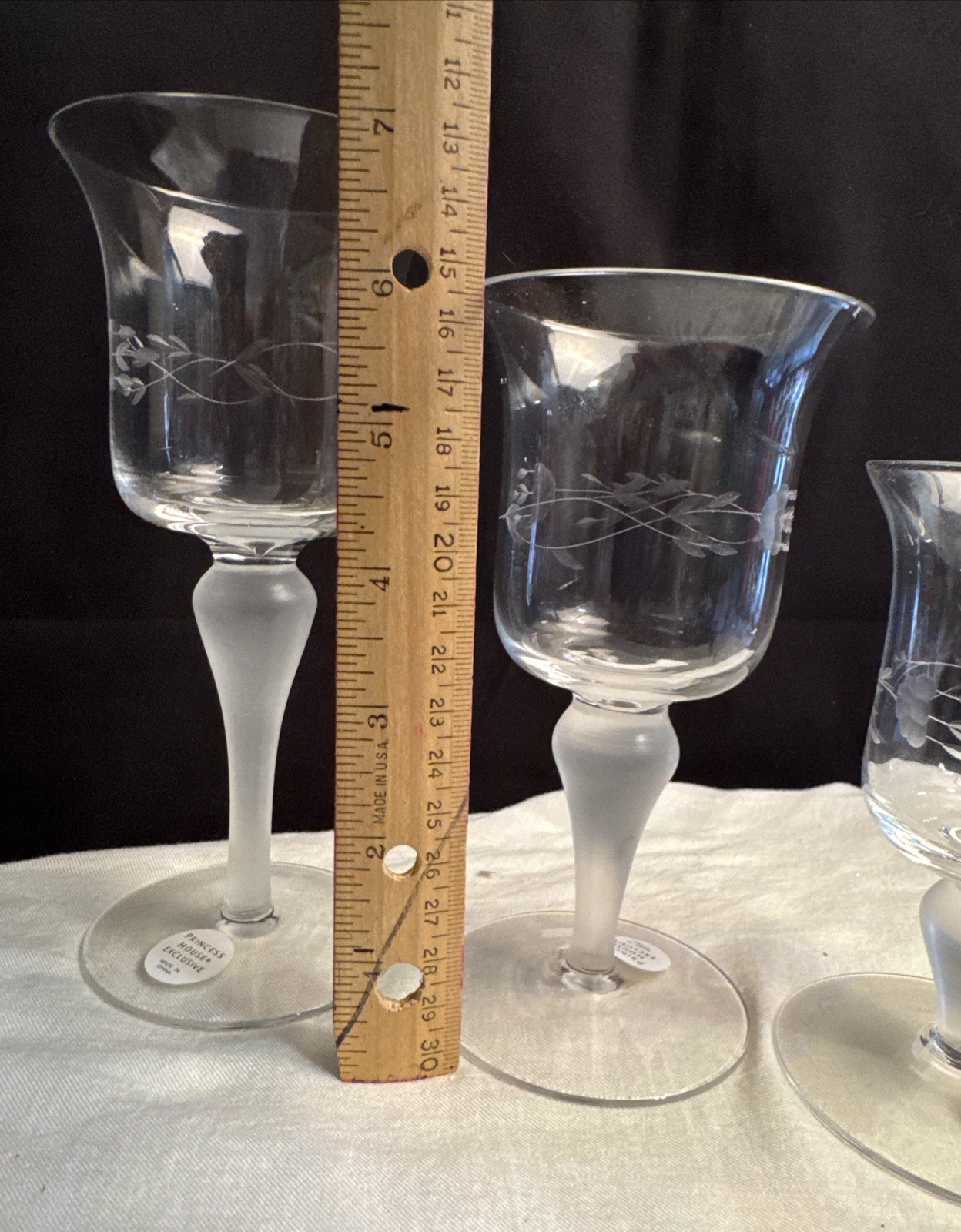 Princess House Heritage 3 Tier Votive Crystal Candle Holders 6125 NEW