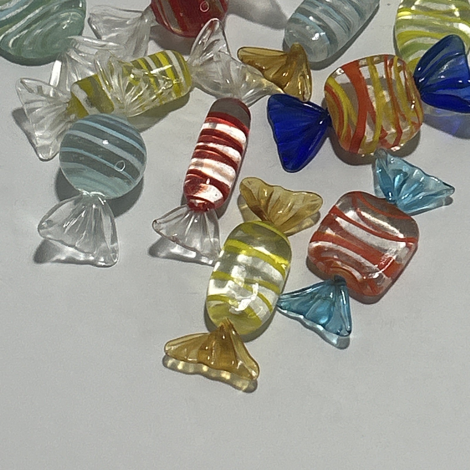11 Authentic Murano Glass Wrapped hard candies 2004