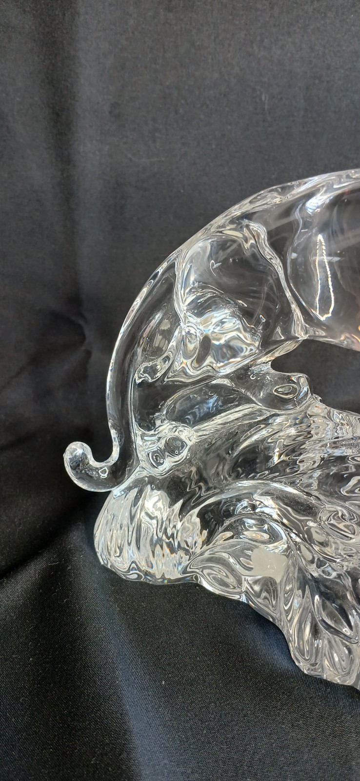 Princess House Wonders of the Wild Jaguar 24% Lead Crystal Figurine 7″