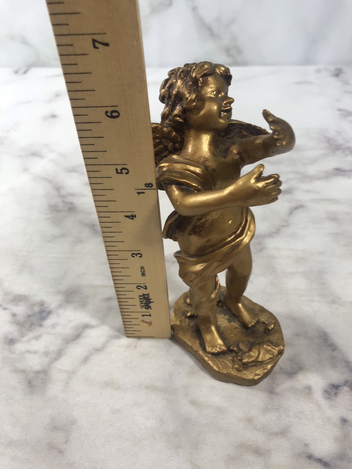 ANGEL Gold Color Display Figurine Table Top Collectible Home Decoration Decor