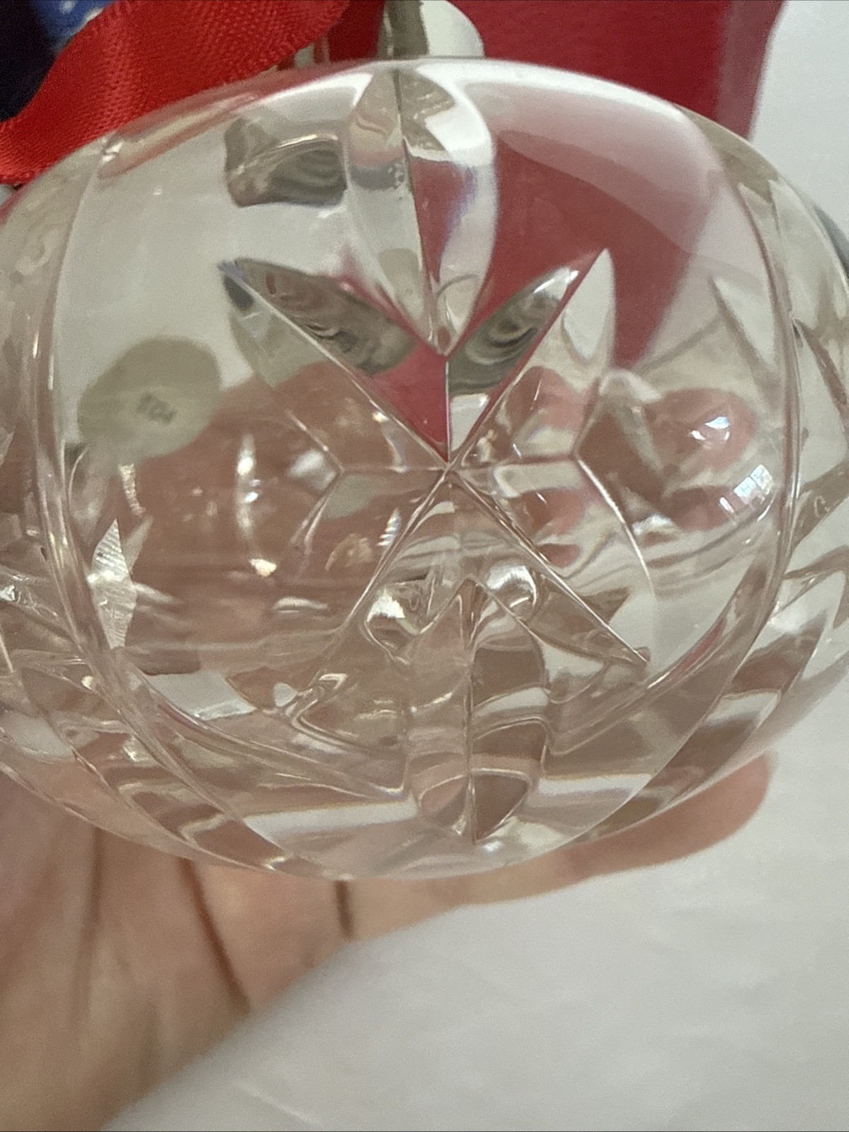Waterford Crystal 1995 4th Edition Ball Christmas Tree Ornament NIB