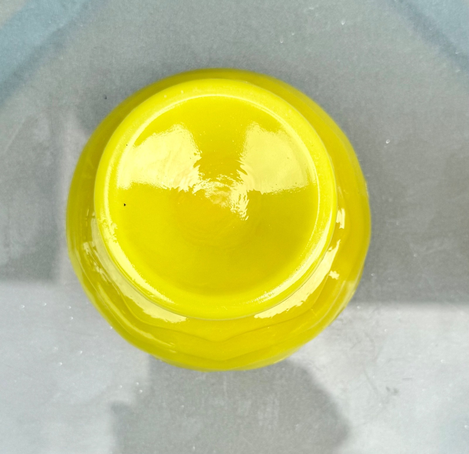 Fenton/WV Glass **DANDELION YELLOW ATLANTIS KOI FISH FAIRY LIGHT**2026