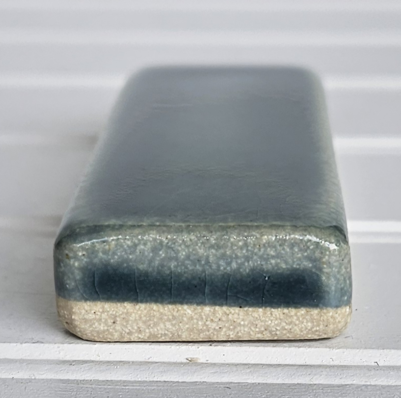 Motawi Tileworks Sapphire Glazed Glossy Tile Ann Arbor Michigan 4×1.5″