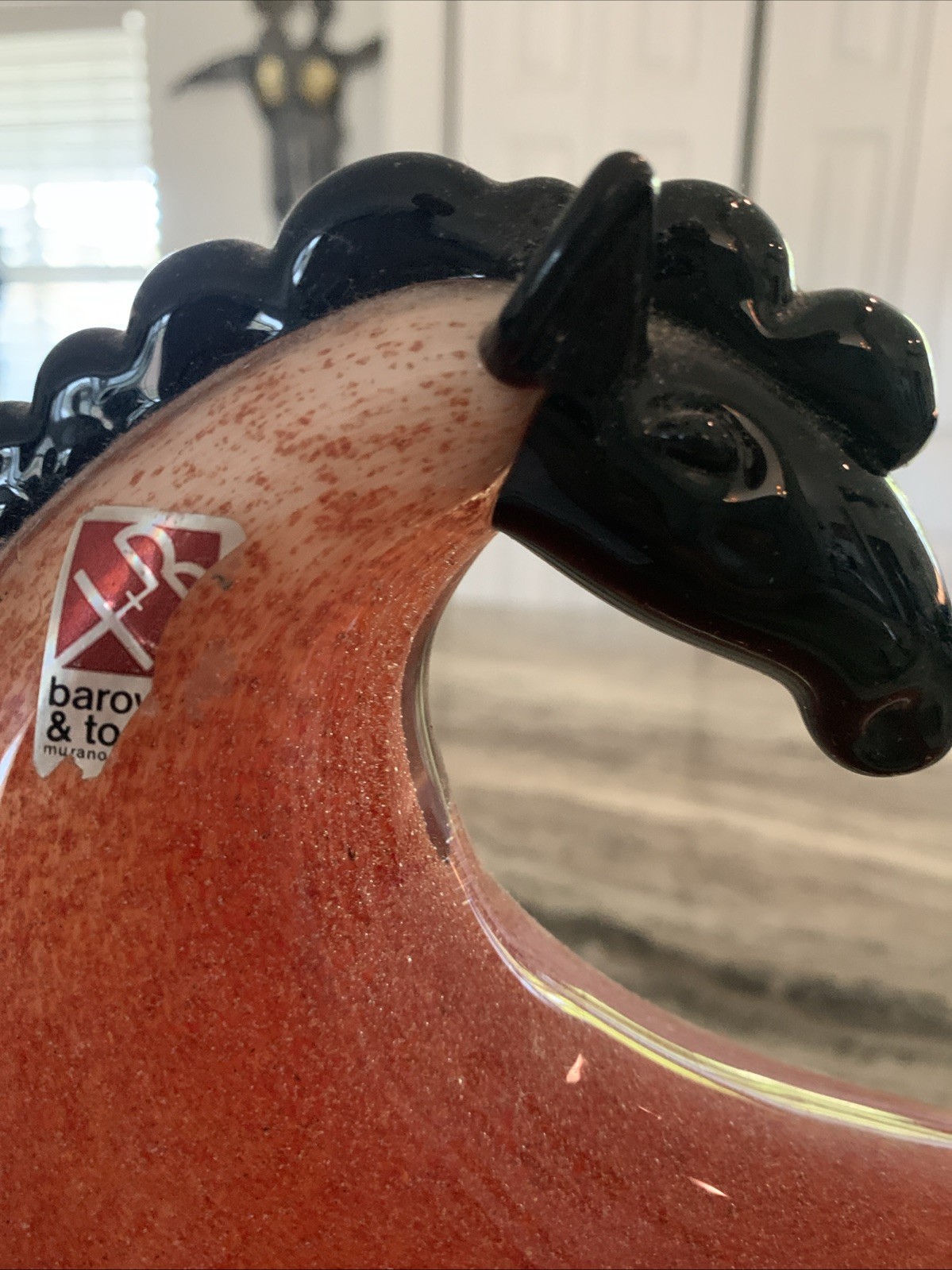 Barovier Murano Glass Figure Of A Horse Designed By Toni Zuccheri Rare