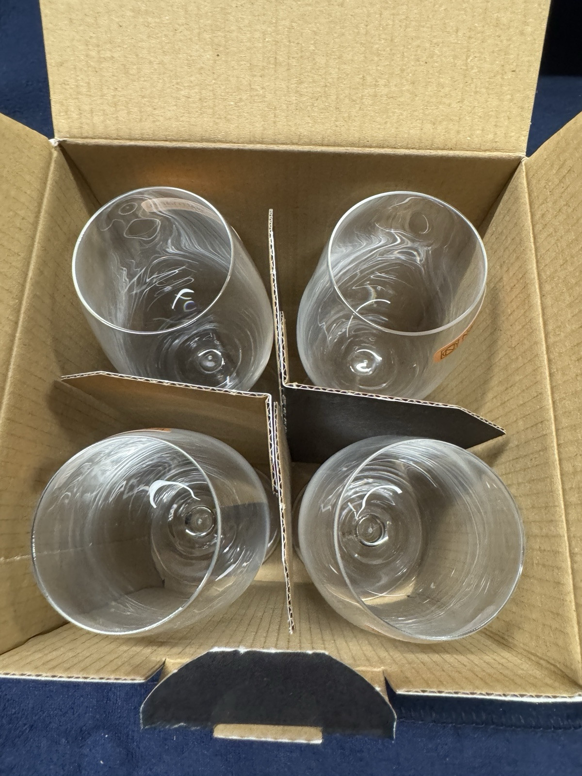 Nachtmann ViVino 4 Champagne Glasses NEW in BOX