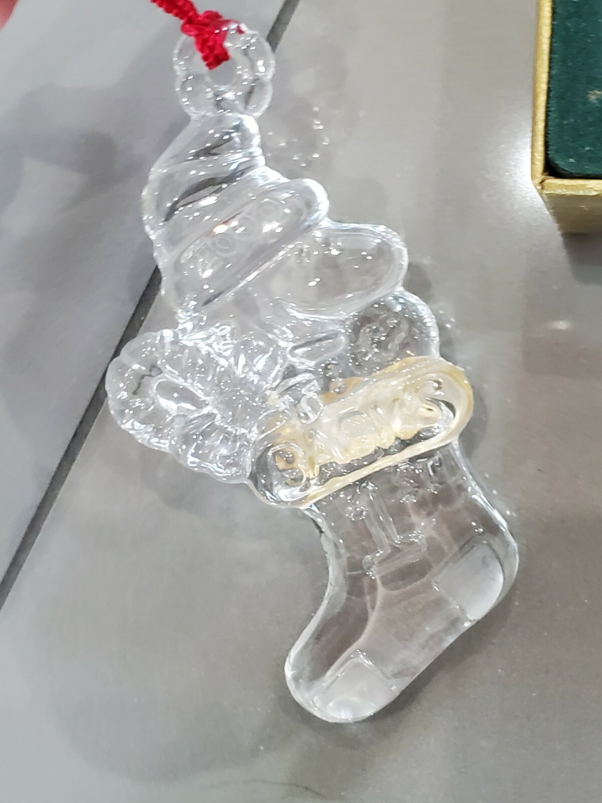Vintage Marquis Waterford Crystal Peanut Snoopy BABYS 1ST CHRISTMAS 2000Ornament
