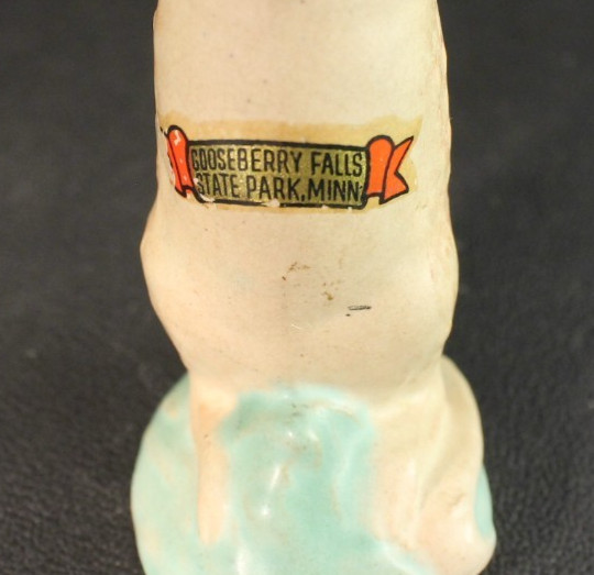 Rosemeade Pottery Prairie Dog Gopher Figure Gooseberry Falls Park MN VERY NICE