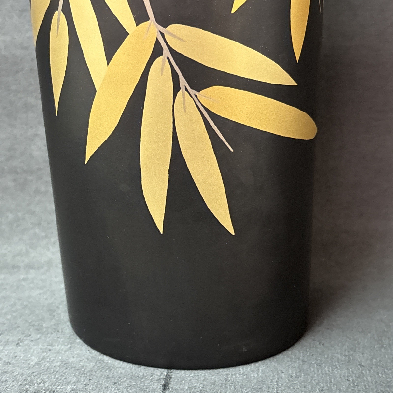 ROSENTHAL STUDIO LINE Germany Bamboo & Gold Vase-Gisela Muller-Behrendt – EXC