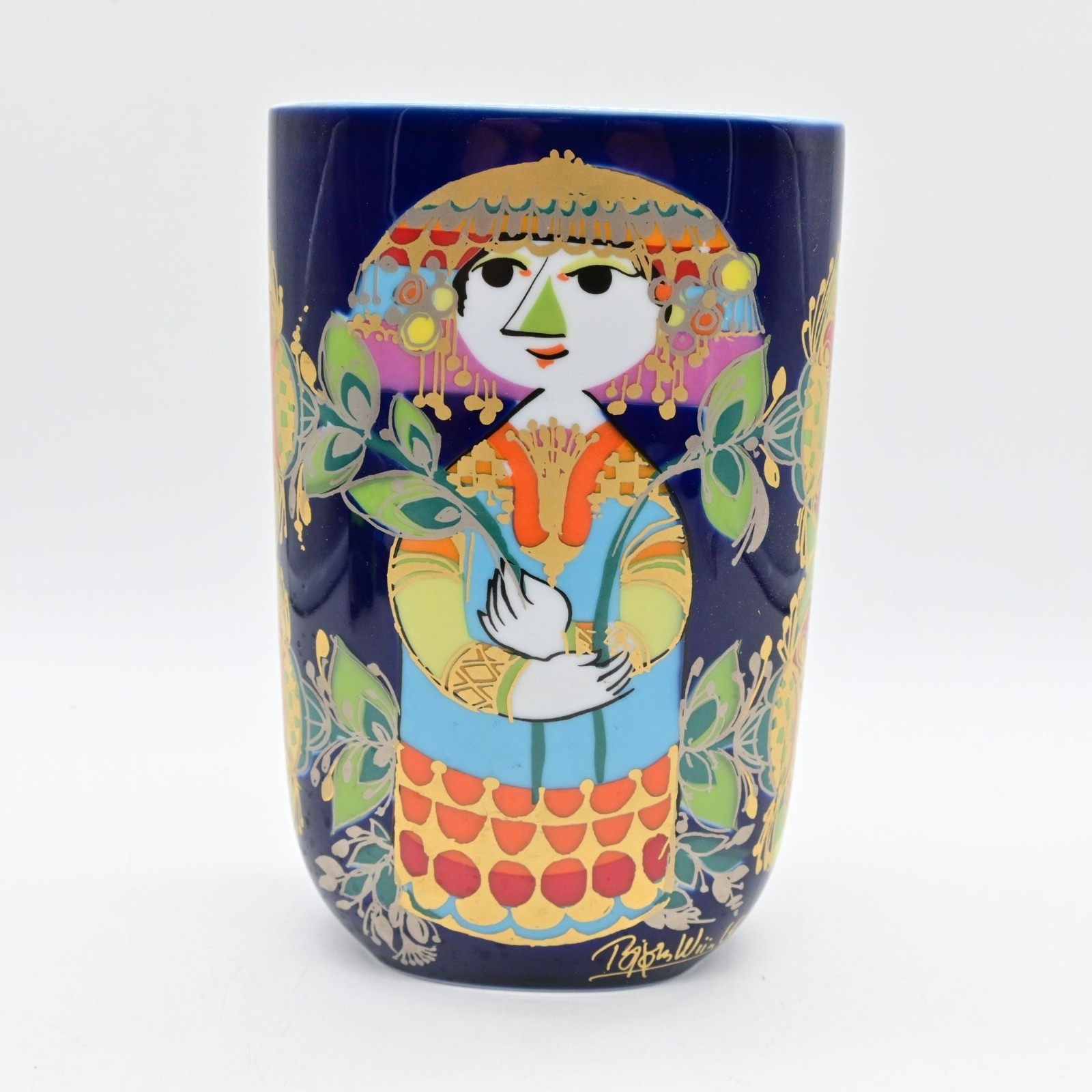 Vintage Rosenthal Studio-Line Bjorn Winblad “1001 NIGHTS” 7 1/8″ Vase