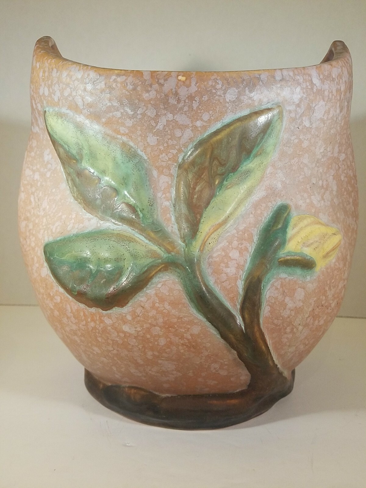 “Malverne” Weller Pottery vase, 1920’s, incised mark, Arts and Craft period