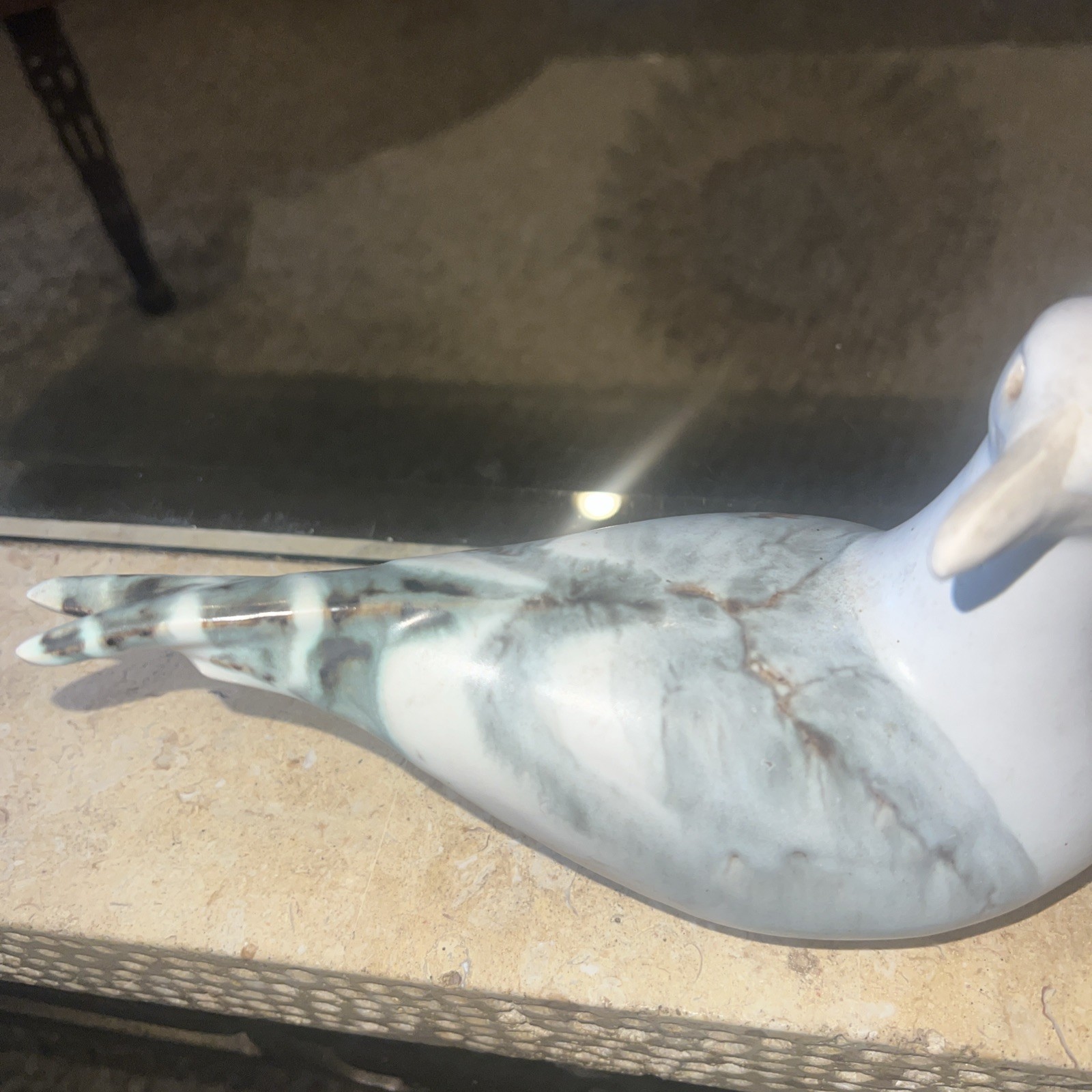 VTG Anderson Design AD Studio Art Pottery Hand Painted Seagull 8″ Figurine