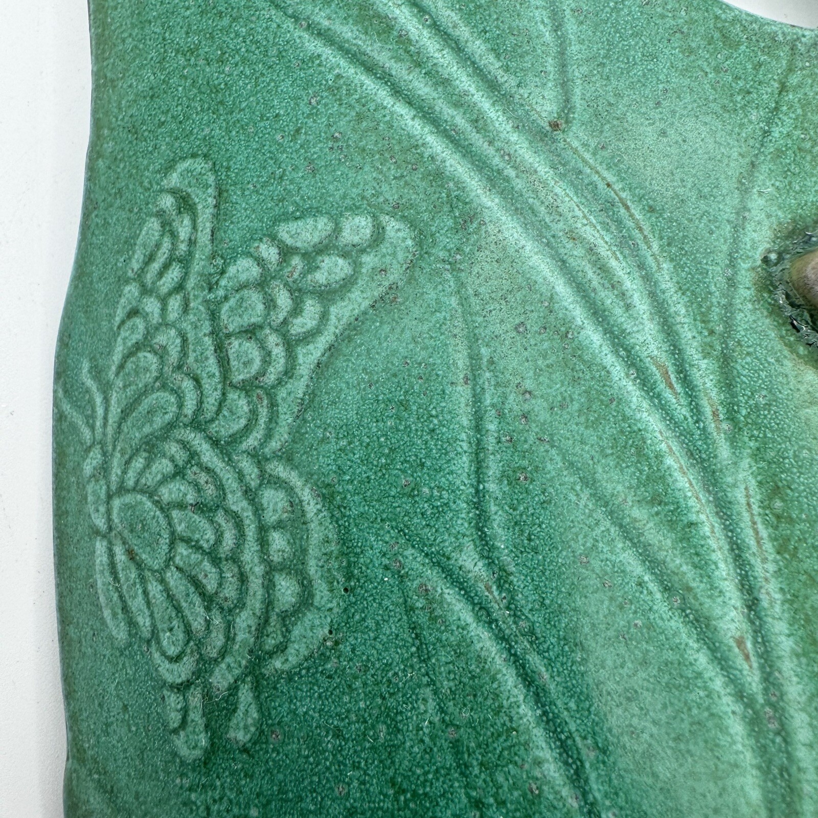 Vintage Whimsical Art Pottery Butterfly Wall Tabletop Ceramic Decor Signed