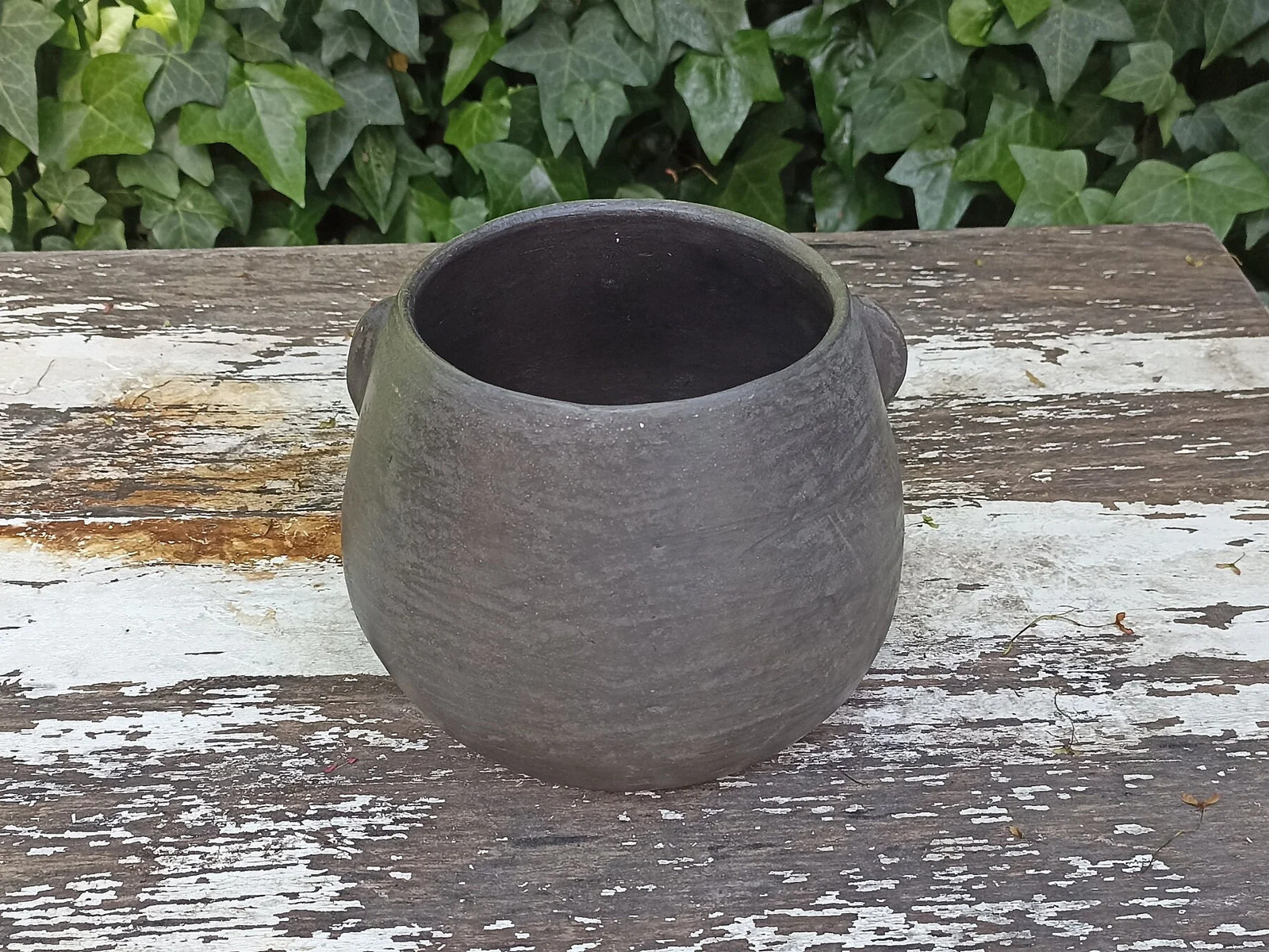 Whistler Face Planter is Handmade Mexican Pottery from Atzompa, Mexico