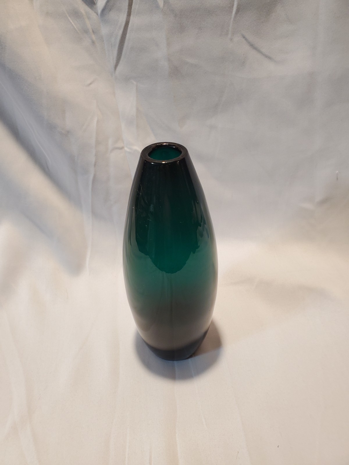 Vintage 1962 Holmegaard “Greenland” Torpedo Vase by Per Lütken