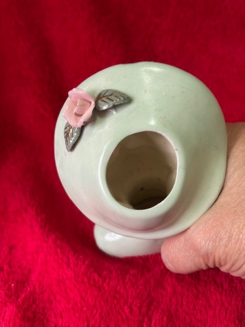 Vintage IRice Lady Head Vase