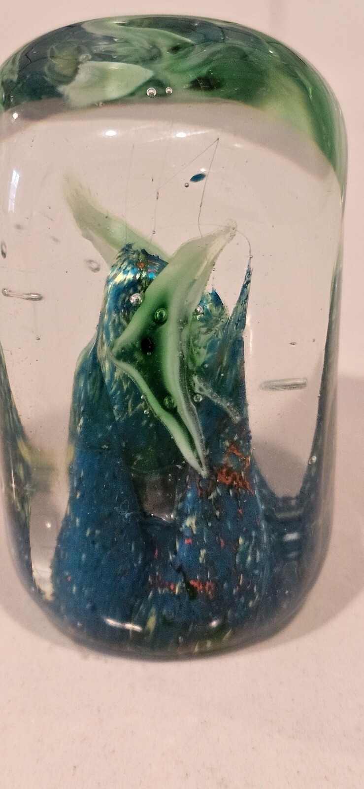 ANGLEFISH SEA SCAPE PAPERWEIGHT 2 3/4″